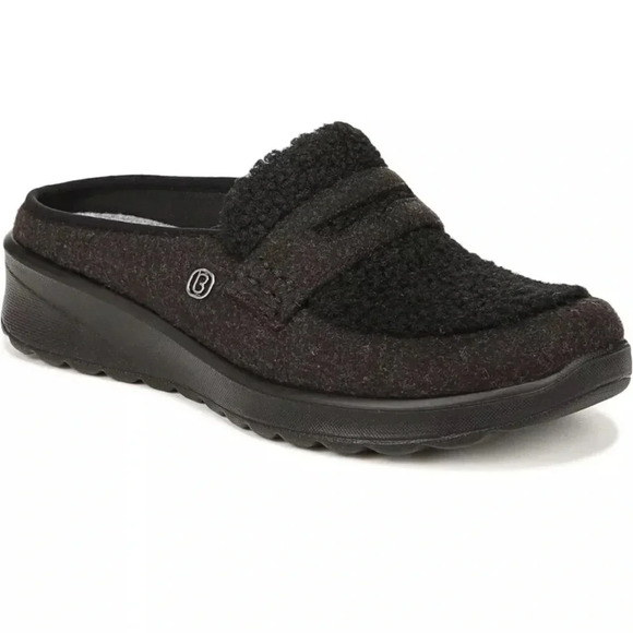 Bzees Georgia Women's Washable Sparkle Knit Mule Black Size 9 New with Box NWT - Picture 2 of 15